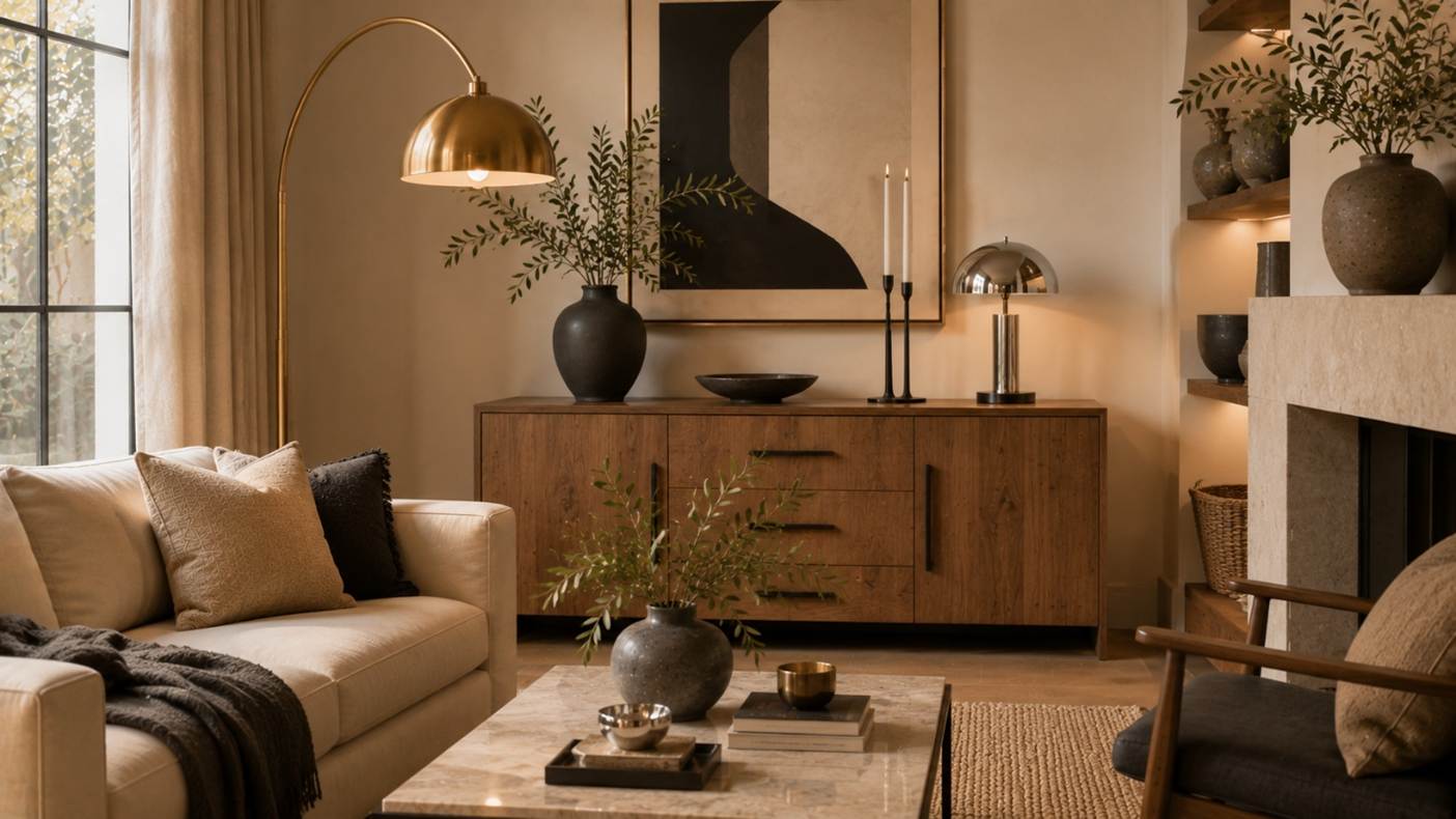 Mixing Metals with Elegance: A Guide to Blending Brass, Chrome, and Matte Finishes